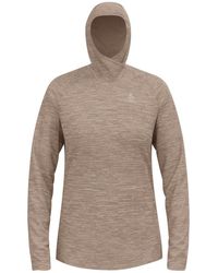 Odlo - Kapuzenpullover Hoodie midlayer MILLENNIUM ELEMENT 312961 - Lyst