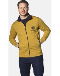 Jan Vanderstorm - Sweatjacke ANDTARSEN mit Kontrastdetails - Lyst
