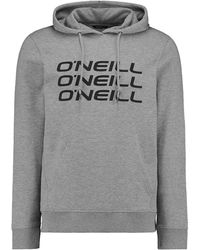O'neill Sportswear - Kapuzensweatshirt Tripple Stack Hoodie mit dreifachem Markenprint auf der Brust - Lyst
