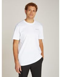 Calvin Klein - T-Shirt CK MULTIBOX TEE mit Logobackprint - Lyst