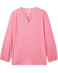 Tom Tailor - Shirtbluse T-shirt blouse verti - Lyst