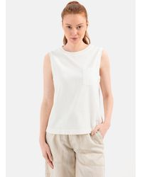 Camel Active - Shirttop mit Brusttasche - Lyst