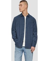 QS - Langarmhemd Regular Fit: Hemd mit All-over-Print - Lyst