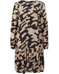 Comma, - Kleid & Schal - Lyst
