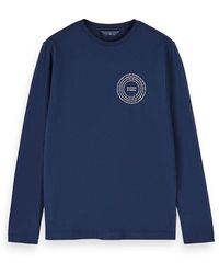 Scotch & Soda - & Langarmshirt Pullover Organic Cotton Longsleeve Tee 155326 - Lyst