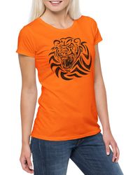 Urban Backwoods - Print- Tiger I T-Shirt Kunst Art Kelten Tattoo Knoten Keltisch - Lyst