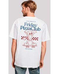 F4NT4STIC - Shirt Friday Pizza Club Premium Qualität - Lyst