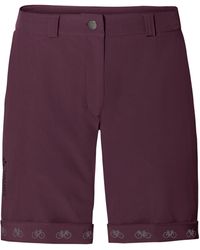 Vaude - Women's Cyclist Shorts (1-tlg) besonders leichte Funktionshose für sportliche Aktivitäten - Lyst