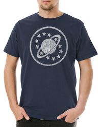 Urban Backwoods - Print- Galaxy Patch T-Shirt Sci-Fi Science Fiction Quest Fleet Sign - Lyst