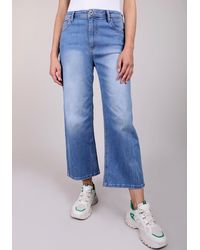 BLUE FIRE - Weite Jeans JUDY in Länge 32 mit Elasthan für Bequemlichkeit - Lyst