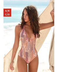 Lascana Nu 20% Korting: Monokini - Roze