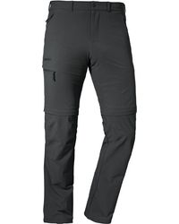 Schoeffel - Trekkinghose Pants Koper1 Zip Off 9830 asphalt - Lyst