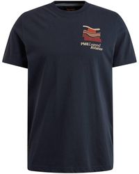 PME LEGEND - T-Shirt mit Artwork-Print (1-tlg) - Lyst