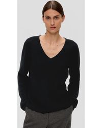 S.oliver - Strickpullover Pullover aus Wollmix - Lyst