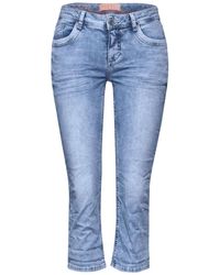 Street One - Regular-fit-Jeans Style QR Crissi.lw.blue deco - Lyst