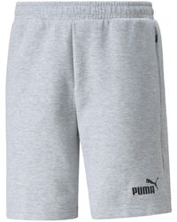 PUMA - Shorts kurze Hose Jogginghose mit Taschen aus weicher Baumwolle (0-tlg) - Lyst