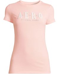 Aéropostale - T-Shirt STARS (1-tlg) Plain/ohne Details - Lyst