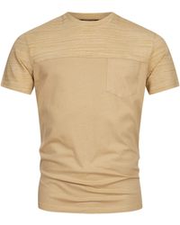 INDICODE - T-Shirt INSprings mit dezenter Brusttasche aus angenehmem Material - Lyst