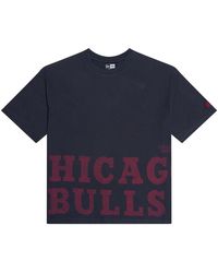 KTZ - Print-Shirt Oversized WASHED Chicago Bulls - Lyst
