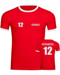 multifanshop - T-Shirt Kontrast Nürnberg - Lyst