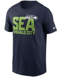 Nike - Print-Shirt NFL Essential CITY Seattle Seahawks - Lyst