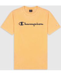 Champion - Kurzarmshirt Crewneck T-Shirt APJ - Lyst