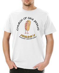 Urban Backwoods - Print- Church Of Gay Jesus T-Shirt Weiß Größe 2XL - Lyst