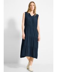 Cecil - Midikleid mit Volant - Lyst