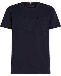 Tommy Hilfiger - T-Shirt BT-POCKET TEE-B Große Größen mit Brusttasche - Lyst