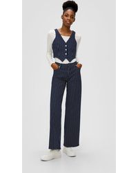 QS - Stoffhose Relaxed: Hose mit Wide leg - Lyst