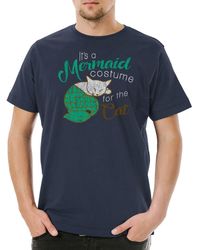 Urban Backwoods - Print- Modern Mermaid Cat T- Sitcom Family Philip Humphrey Shirt - Lyst