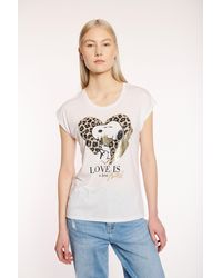 Hailys - T-Shirt SS P TP Ho44ney - Lyst