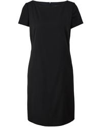 Comma, - Minikleid Kurzes Kleid mit U-Boot-Ausschnitt - Lyst