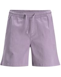 Jack & Jones - Chinoshorts Denim Chino Jeans Shorts Kurze Bermuda Hose JPSTJEFF JJJOGGER 3726 in Lila - Lyst