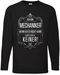 Urban Backwoods - Langarmshirt Ich Bin Mechaniker Langarm T-Shirt Meister Mechatroniker kfZ Tuner - Lyst