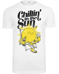 Mister Tee - T-Shirt Chillin' the Sun Tee (1-tlg) - Lyst