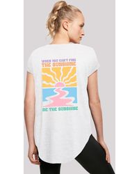 F4NT4STIC - Shirt Be The Sunshine Color Premium Qualität - Lyst