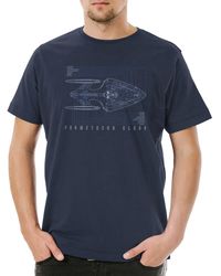 Urban Backwoods - Print- Prometheus T-Shirt Raumschiff Science Fiction U..S. Star - Lyst