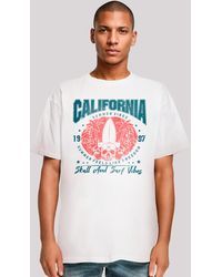 F4NT4STIC - Shirt California skull summer vibes Premium Qualität - Lyst