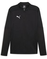 PUMA - Langarmshirt Langarm Shirt teamFINAL Training 1/4 Zip Top 658551 - Lyst