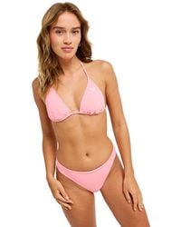 Roxy - Triangel-Bikini-Top Solid Essentials Tiki Tri - Lyst