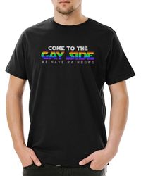 Urban Backwoods - Print- Come To The Gay Side T-Shirt Schwul Homosexuell Homosexual - Lyst