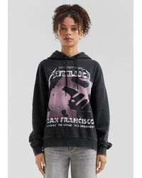 QS - Metallica® Band-Sweatshirt mit Wascheffekt Waschung - Lyst