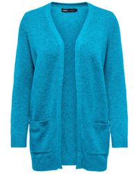 ONLY - Outdoorjacke ONLLESLY L/S OPEN CARDIGAN KNT NOOS - Lyst