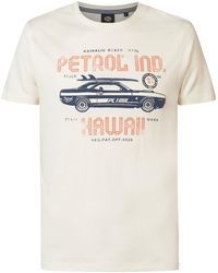 Petrol Industries - - kurzarm - - mit Aufdruck - Men T-Shirt SS Classic Print - Lyst