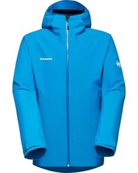 Mammut - Outdoorjacke Alto Light HS Hooded Jacket Men GLACIER BLUE - Lyst