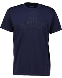 GANT - T-Shirt TONAL ARCHIVE SHIELD Regular Fit - Lyst
