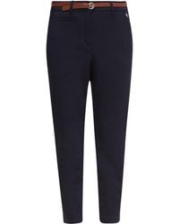 Comma, - Jerseyhose Hose 7/8 - Lyst