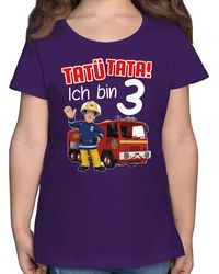 Shirtracer - T-Shirt Tatü Tata! Ich bin 3 Geburtstag Feuerwehrmann Sam Mädchen - Lyst