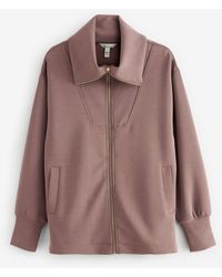 Next - Sweatjacke Premium-Jacke mit Reißverschluss (1-tlg) - Lyst